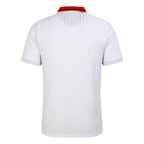 Men Retro Fan Version 1994 Spain Away Soccer Jersey White