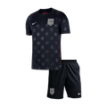 Kids Fan USA Away Soccer Jersey Kit (Jersey+Shorts) World Cup 2026 Midnight Navy