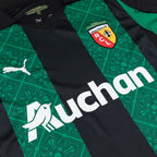 THAUVIN#10 RC Lens Away Soccer Jersey 25/26 Green&Black
