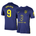 SØRLOTH #9 Atletico Madrid Away Soccer Jersey 2025/26 Navy