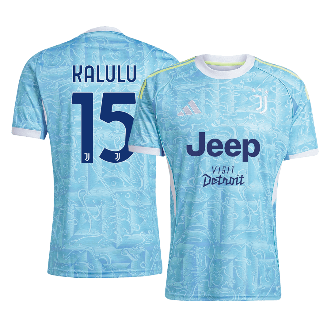 Juventus 2025/26 Away Soccer Jersey - KALULU #15