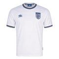 Men Retro Fan Version 2000 England Home Soccer Jersey White