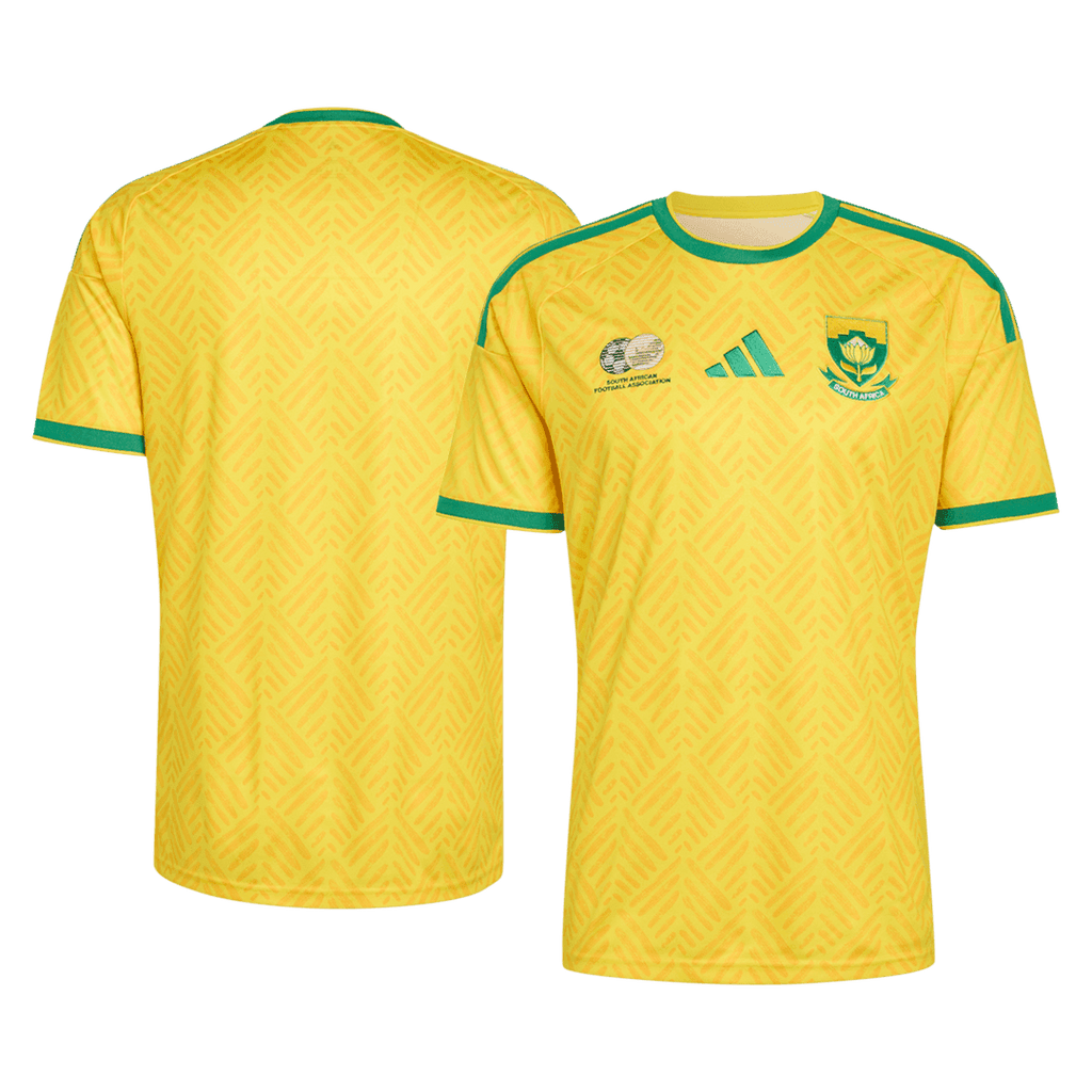South Africa Home Soccer Jersey World Cup 2026 Yellow