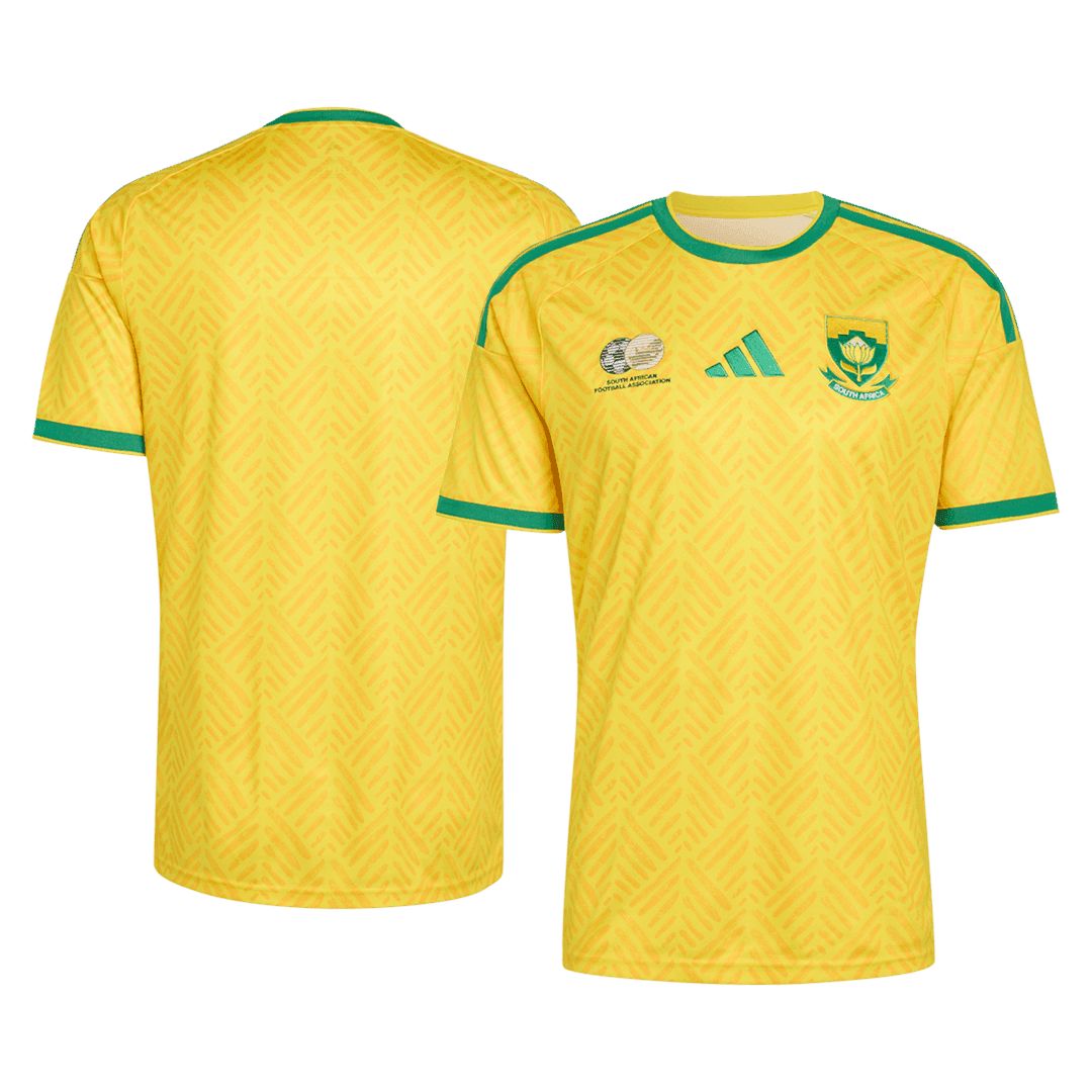 South Africa Home Soccer Jersey World Cup 2026 Yellow