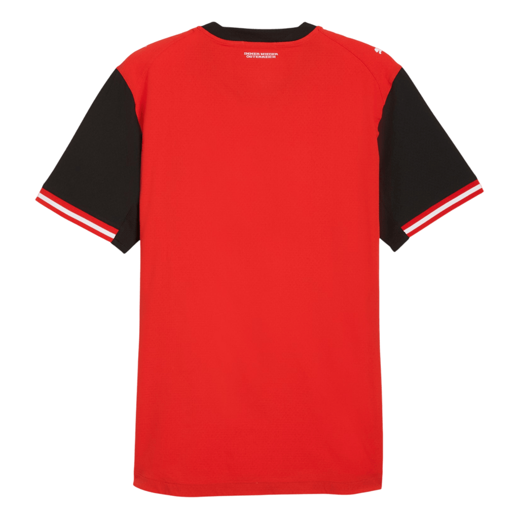 Player Version Austria Home Soccer Jersey World Cup 2026 Red