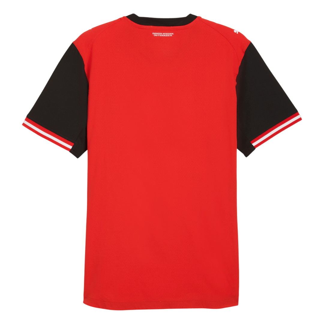 Player Version Austria Home Soccer Jersey World Cup 2026 Red