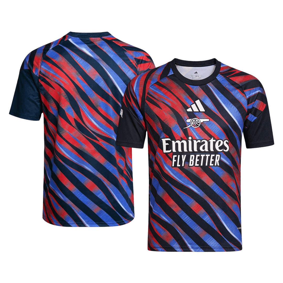 Arsenal Pre-Match Soccer Jersey 25/26 Blue&Red