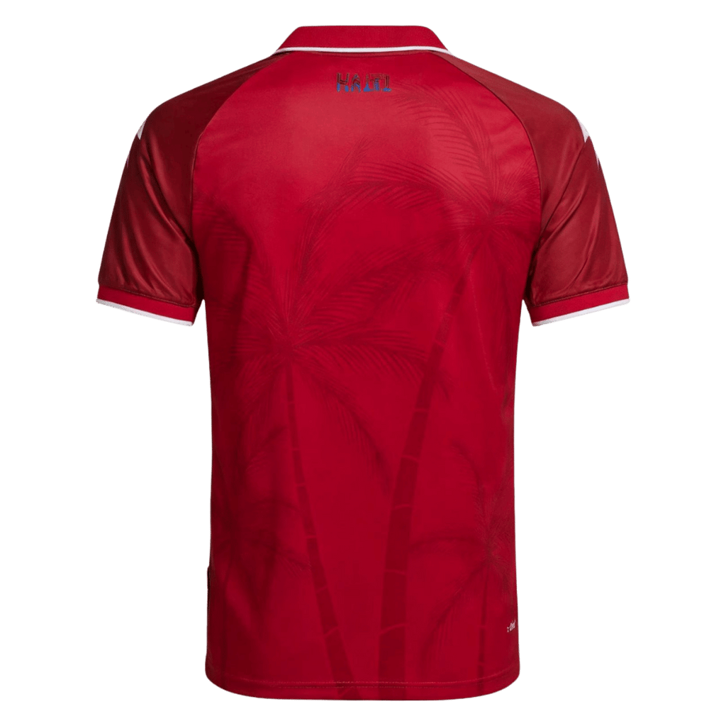Haiti Third Soccer Jersey World Cup 2026 Red