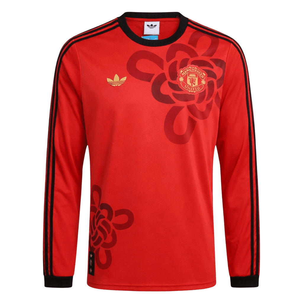 Manchester United CNY Long Sleeve Soccer Jersey 25/26 Red