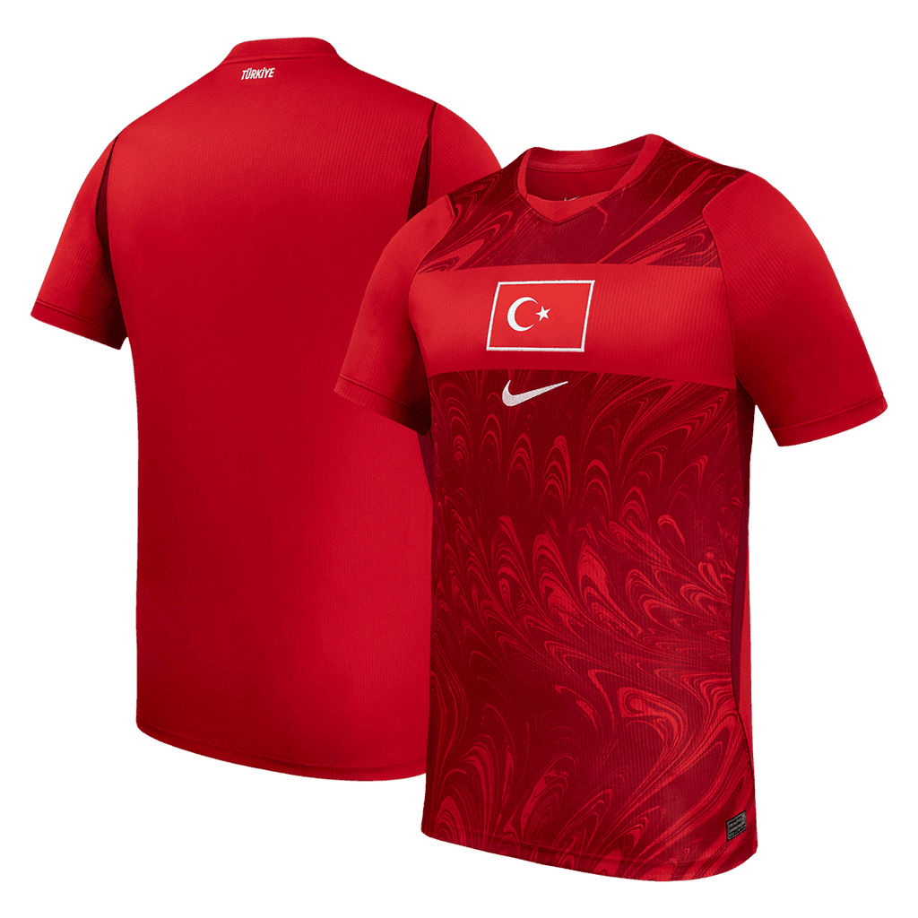 Men Fan Turkey Home Soccer Jersey World Cup 2026 Red