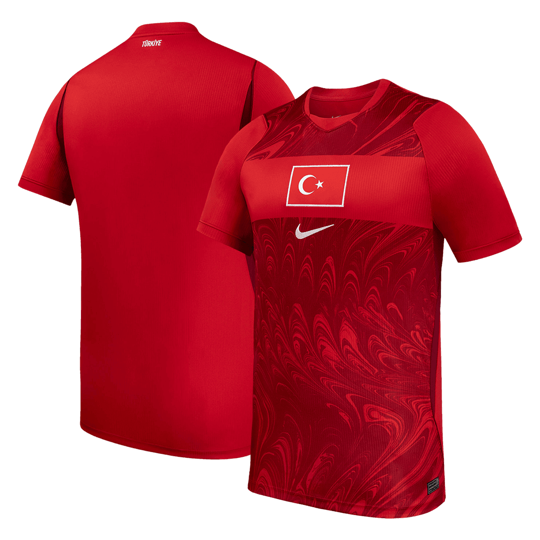 Men Fan Turkey Home Soccer Jersey World Cup 2026 Red