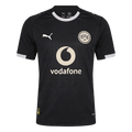 Men Fan 25/26 Borussia Dortmund Fourth Soccer Jersey Short Sleeve Black
