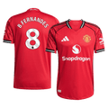 Manchester United 2025/26 Home Soccer Jersey - B.FERNANDES #8 - Player Version