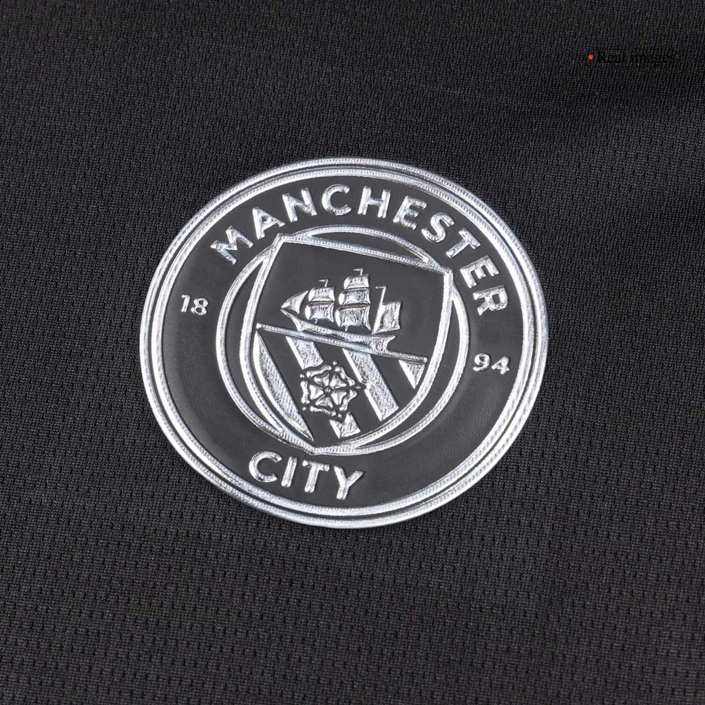 CHERKI #10 Manchester City Away Soccer Jersey 2025/26 Black