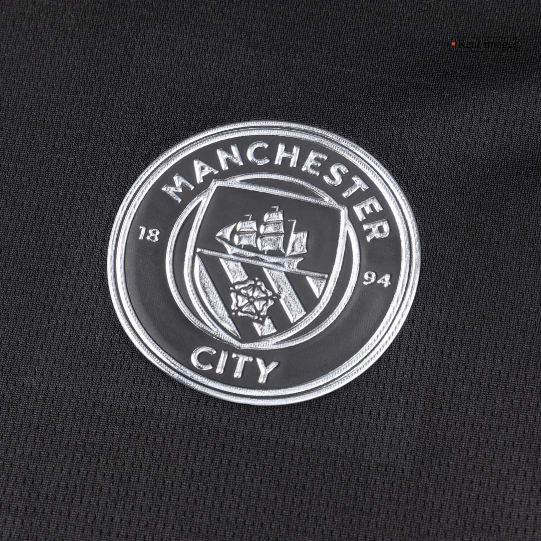CHERKI #10 Manchester City Away Soccer Jersey 2025/26 Black