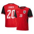 LAIMER#20 Austria Home Soccer Jersey World Cup 2026 Red