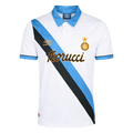 Men Retro Fan Version 94/95 Inter Milan Away Soccer Jersey Short Sleeve White