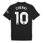 CHERKI #10 Manchester City Away Soccer Jersey 2025/26 Black