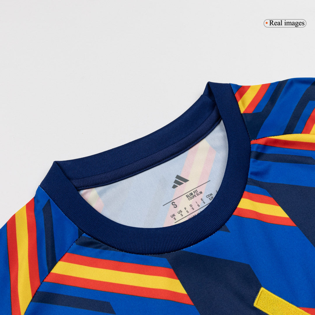 Spain Pre-Match Soccer Jersey World Cup 2026 Navy