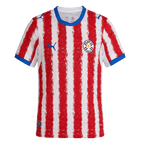 Paraguay Home Soccer Jersey World Cup 2026 Red & White