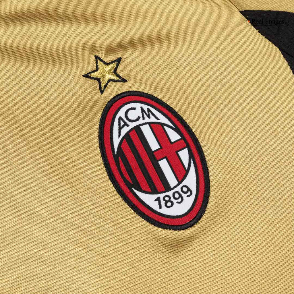 Retro 13/14 AC Milan Third Away Soccer Jersey Yellow