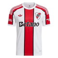 Men Fan 26/27 River Plate Away Soccer Jersey Short Sleeve White