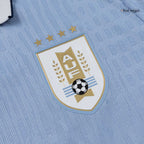 Player Version Uruguay Home Soccer Jersey World Cup 2026 Blue