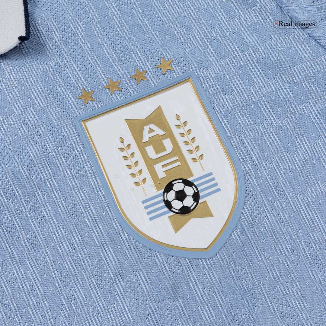 Player Version Uruguay Home Soccer Jersey World Cup 2026 Blue