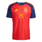 LAMINE YAMAL #19 Player Version Spain Home Soccer Jersey World Cup 2026 Red