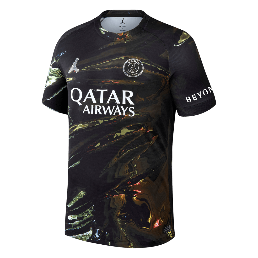 PSG Jordan Night Edition Soccer Jersey 2025/26 Black