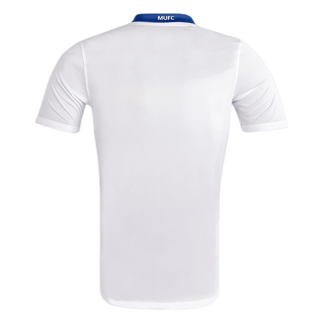 Men Retro Fan Version 08/09 Manchester United Away Soccer Jersey White