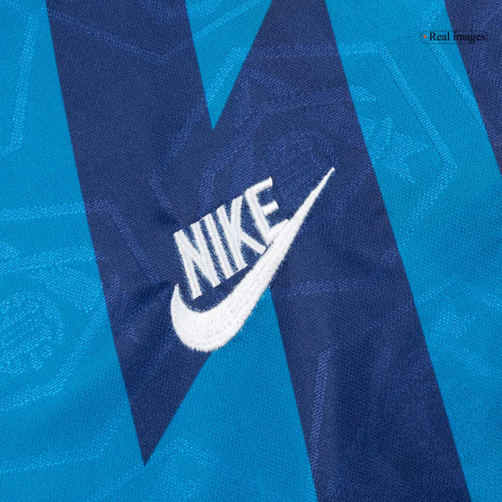 Retro 1995 Arsenal Away Soccer Jersey Blue