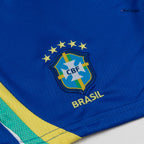Kid's Brazil Home Soccer Jersey Kit(Jersey+Shorts) World Cup 2026 Yellow