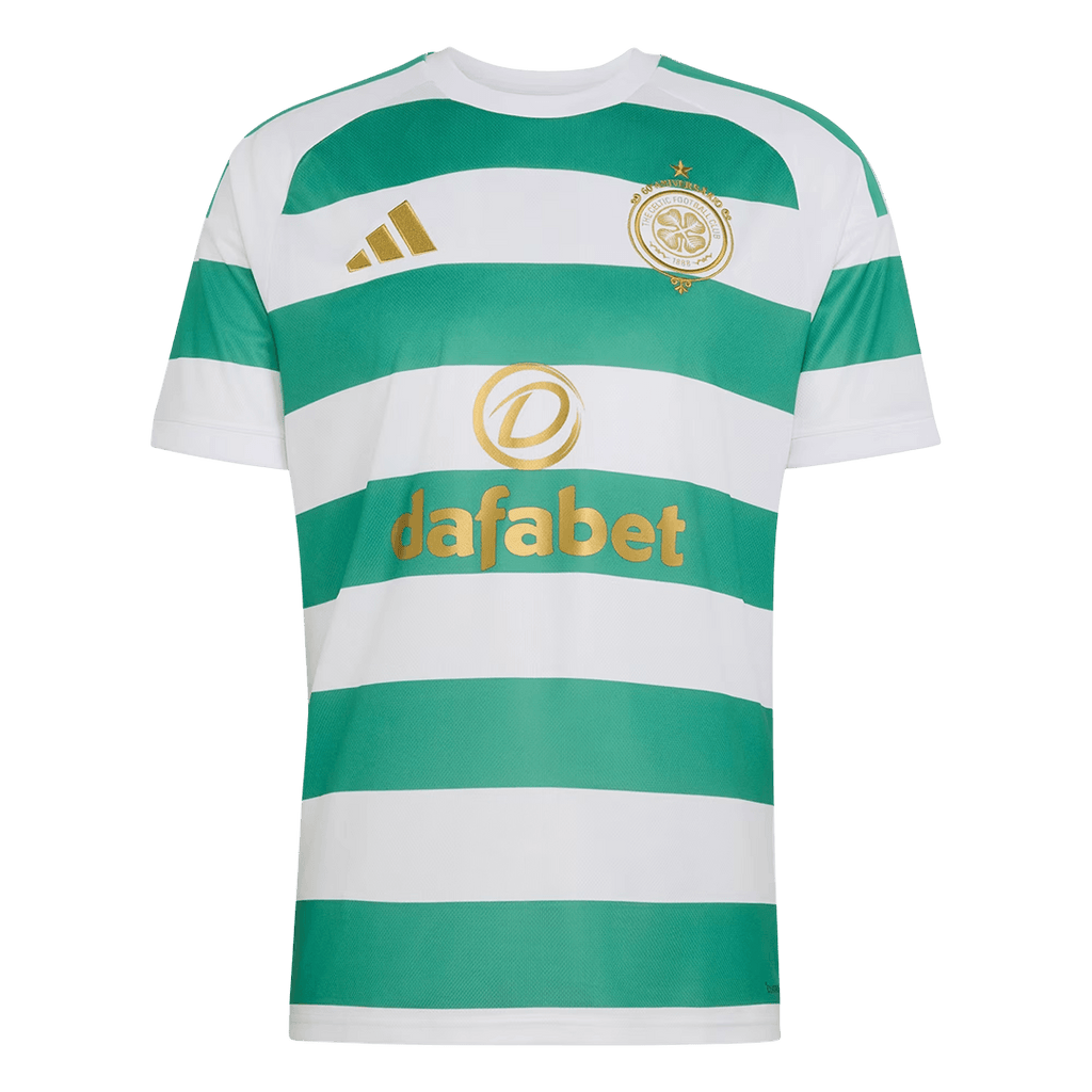 Men Fan Version Celtic Home Soccer Jersey 2026/27 Green&White