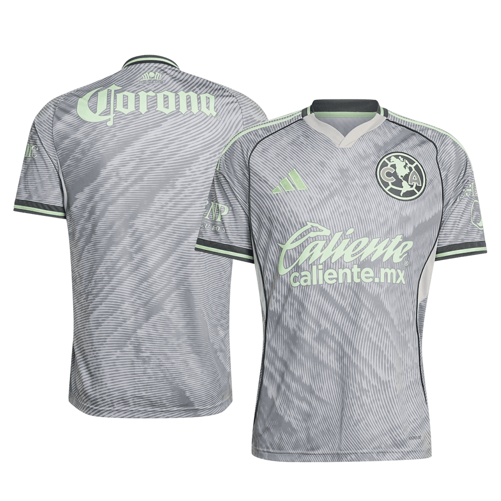 Club America Third Soccer Jersey 25/26 Gray