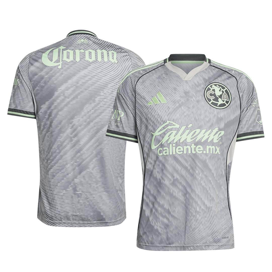 Club America Third Soccer Jersey 25/26 Gray