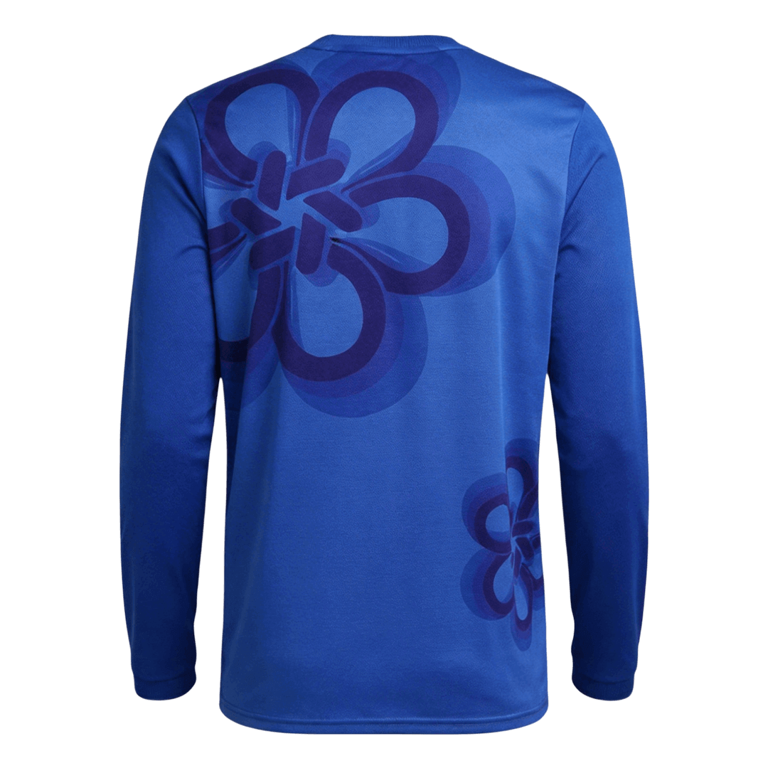 Real Madrid CNY Long Sleeve Soccer Jersey 25/26 Blue