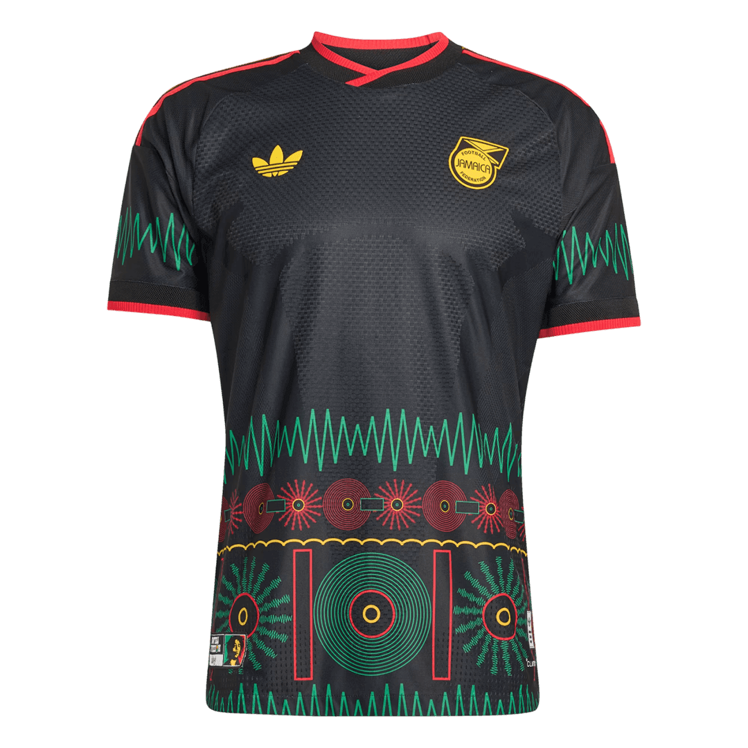 Player Version Jamaica Away Soccer Jersey World Cup 2026 Black
