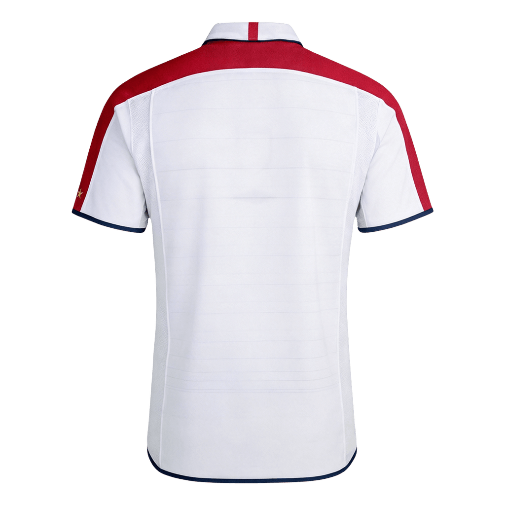 Men Retro Fan Version 2004 England Home Soccer Jersey White