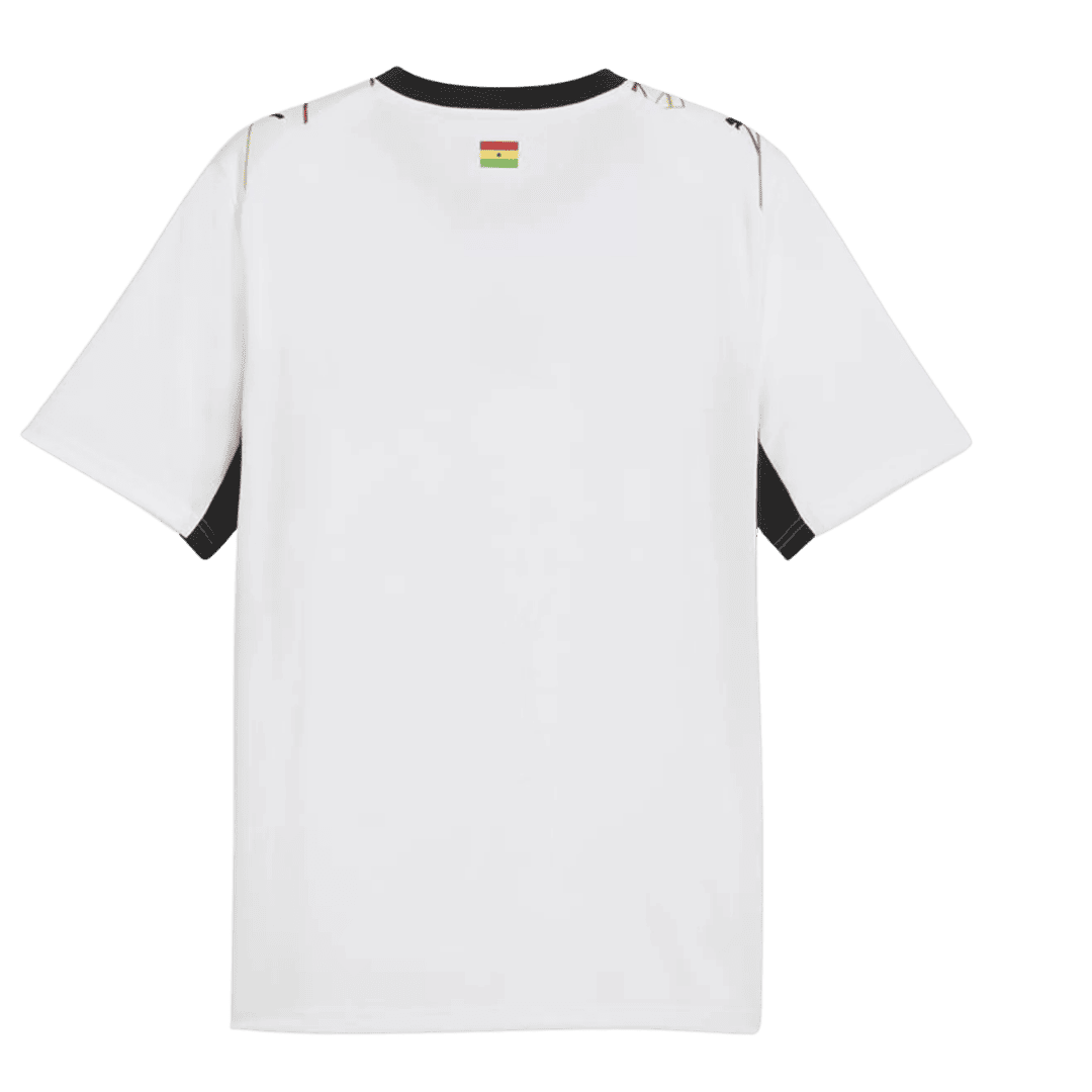 Ghana Home Soccer Jersey World Cup 2026 White