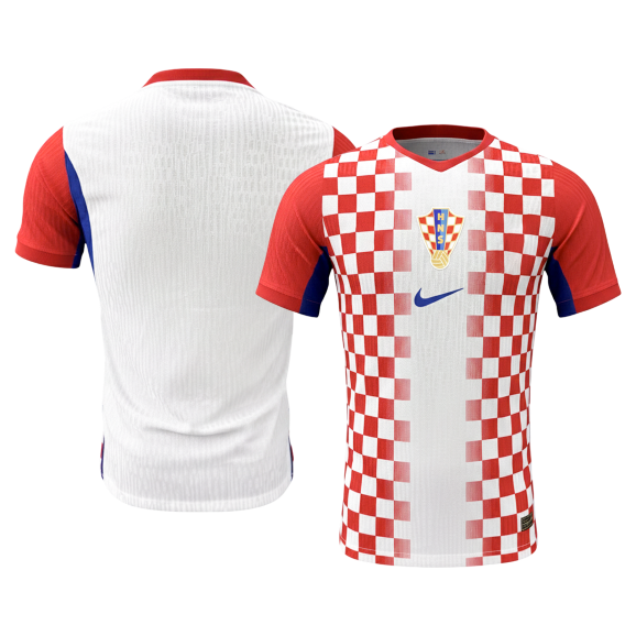 Player Version Croatia Home Soccer Jersey World Cup 2026 Red&White