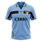 Retro 98/99 Lazio Home Soccer Jersey Blue