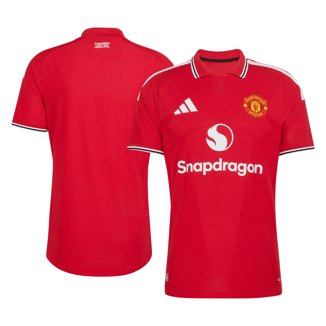 Men Player Version 26/27 Manchester United Home Soccer Jersey Red
