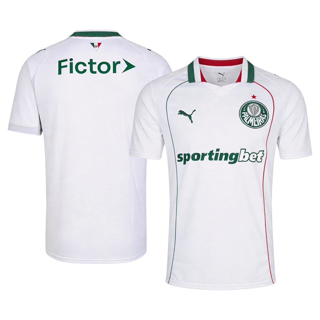 Palmeiras Away Soccer Jersey 2026 White