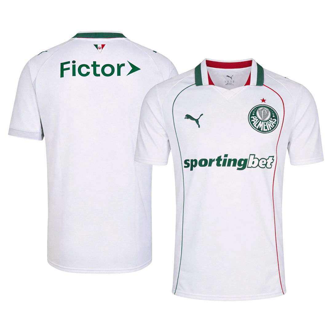 Palmeiras Away Soccer Jersey 2026 White