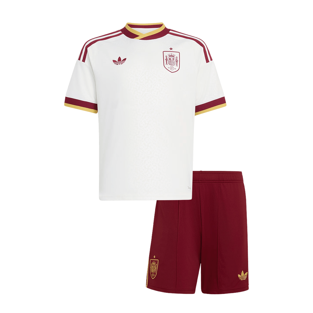 Kid's Spain Home Jersey Kit (Jersey+Shorts）World Cup 2026