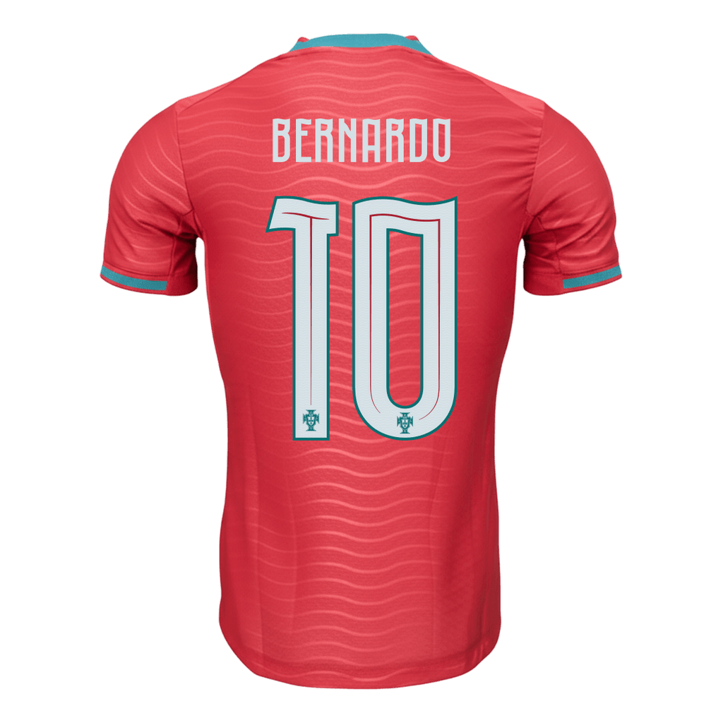 BERNARDO#10 Player Version Portugal Home Soccer Jersey World Cup 2026 Red
