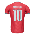 BERNARDO#10 Player Version Portugal Home Soccer Jersey World Cup 2026 Red