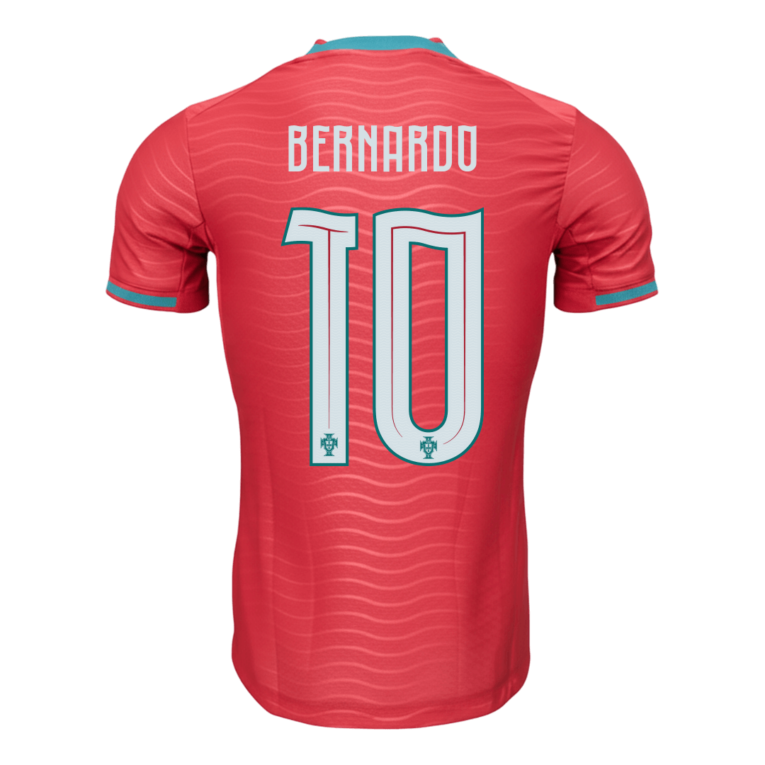 BERNARDO#10 Player Version Portugal Home Soccer Jersey World Cup 2026 Red