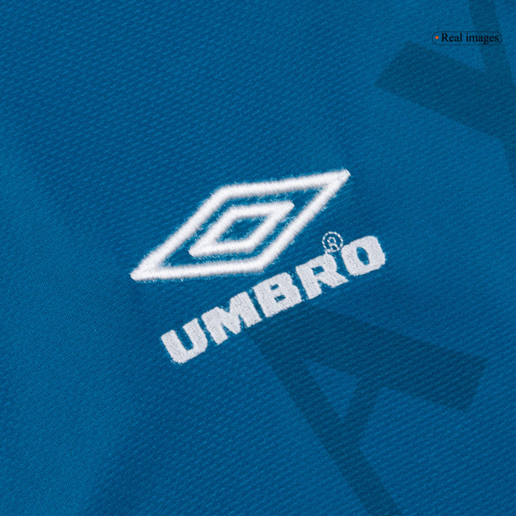 Retro 95/96 Ajax Away Soccer Jersey Blue